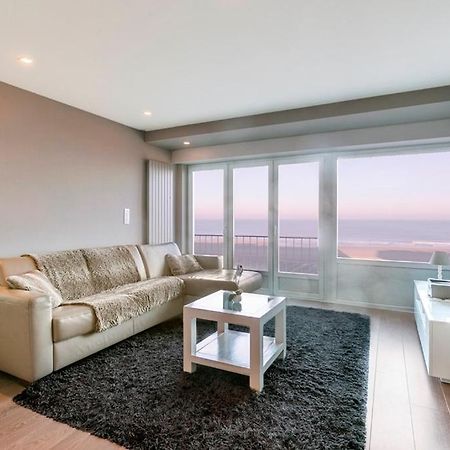 오스텐드 Montezuma Luxe Studio Met Frontaal Zeezicht Zonder Aparte Slaapkamer 아파트 외부 사진